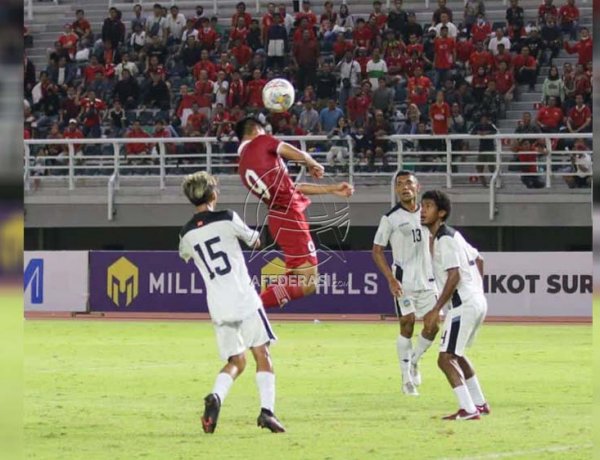 Hattrick Hokky Caraka Bawa Timnas Indonesia Kalahkan Timor Leste